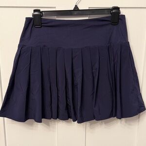 Sincerely Jules Navy Pleated Golf/Tennis Skort